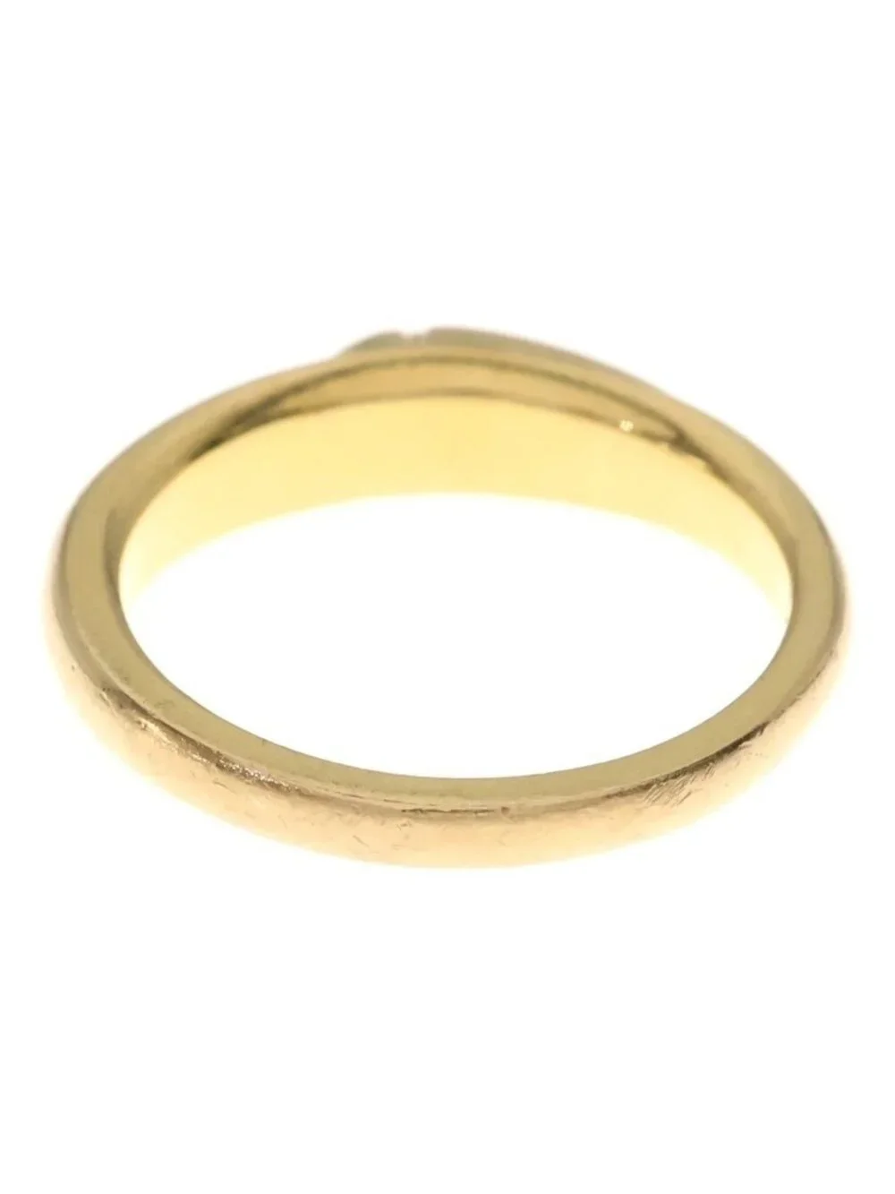 Chrome Hearts 22k Baby Clsc Classic Flarenie Gold Ring